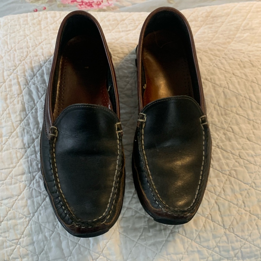 Allen Edmond slip on shoe.